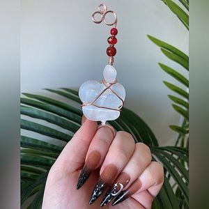 Smoke Ring - Selenite Snake